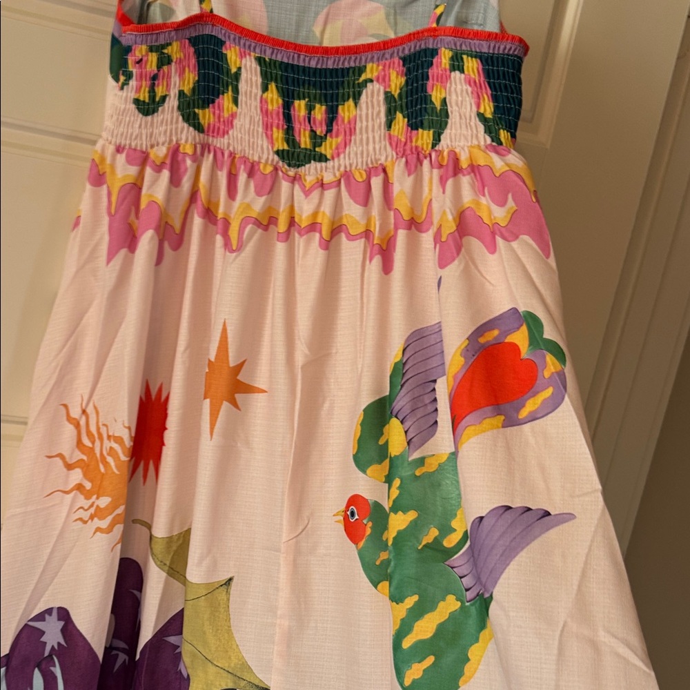 Source Unknown Colorful Patterned Maxi Dress - image 4